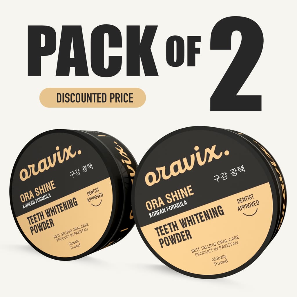 Pack of 2 Teeth Whitening Powder - 10% Flat OFF